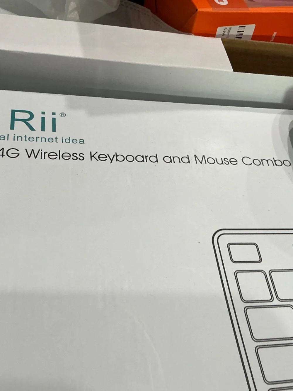 Wireless keyboard and mouse combo!